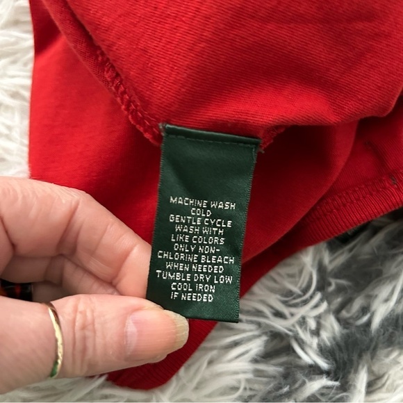 Lauren Ralph Lauren Embroidered Logo T Shirt - Picture 5 of 5